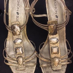 Silver Goddess Heels